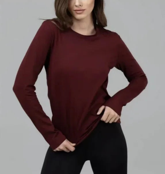 Women Cropped Long Sleeve T Shirts Slim Fitted Y2K Basic Layering Tops Sexy Figure-Hugging Going Out Long Sleeve Blouses