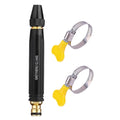 Garden Hose Spray Nozzle Metal Garden Hose Water Nozzle Sprayer Handheld Replacement Parts With 3 Patterns Cleaning Tools