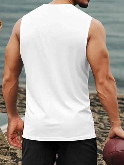 Men's Tank Top Sets 2026 Summer Quick drying Breathable Tracksuit men men's tracksuit running beach oversize  sports seaside